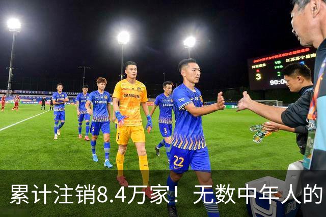 累计注销8.4万家！无数中年人的“庇护所”，如今为何跌下神坛？